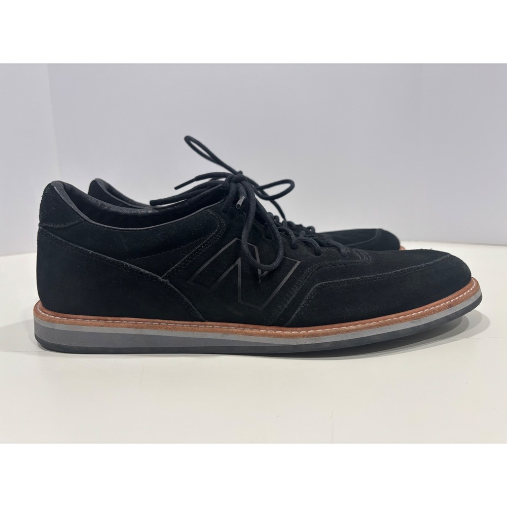 New Balance 1100 Black Suede Casual Sneaker Shoes Mens 13 AM1100BK